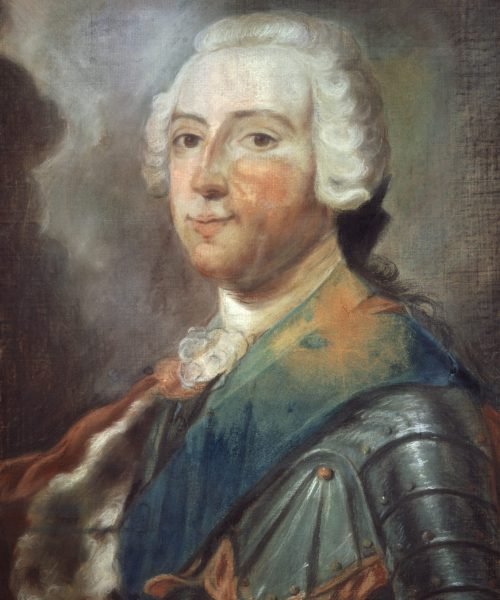 Prince Charles Edward Stuart (Mid 18th C. based on a work of 1748) after Quentin de La Tour. Pastel [NPGL]
